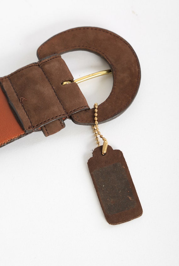 authentic coach belt