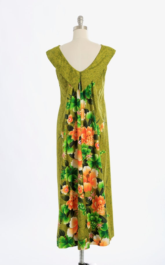 REEF Hawaiian maxi dress | Vintage 60s deadstock … - image 9