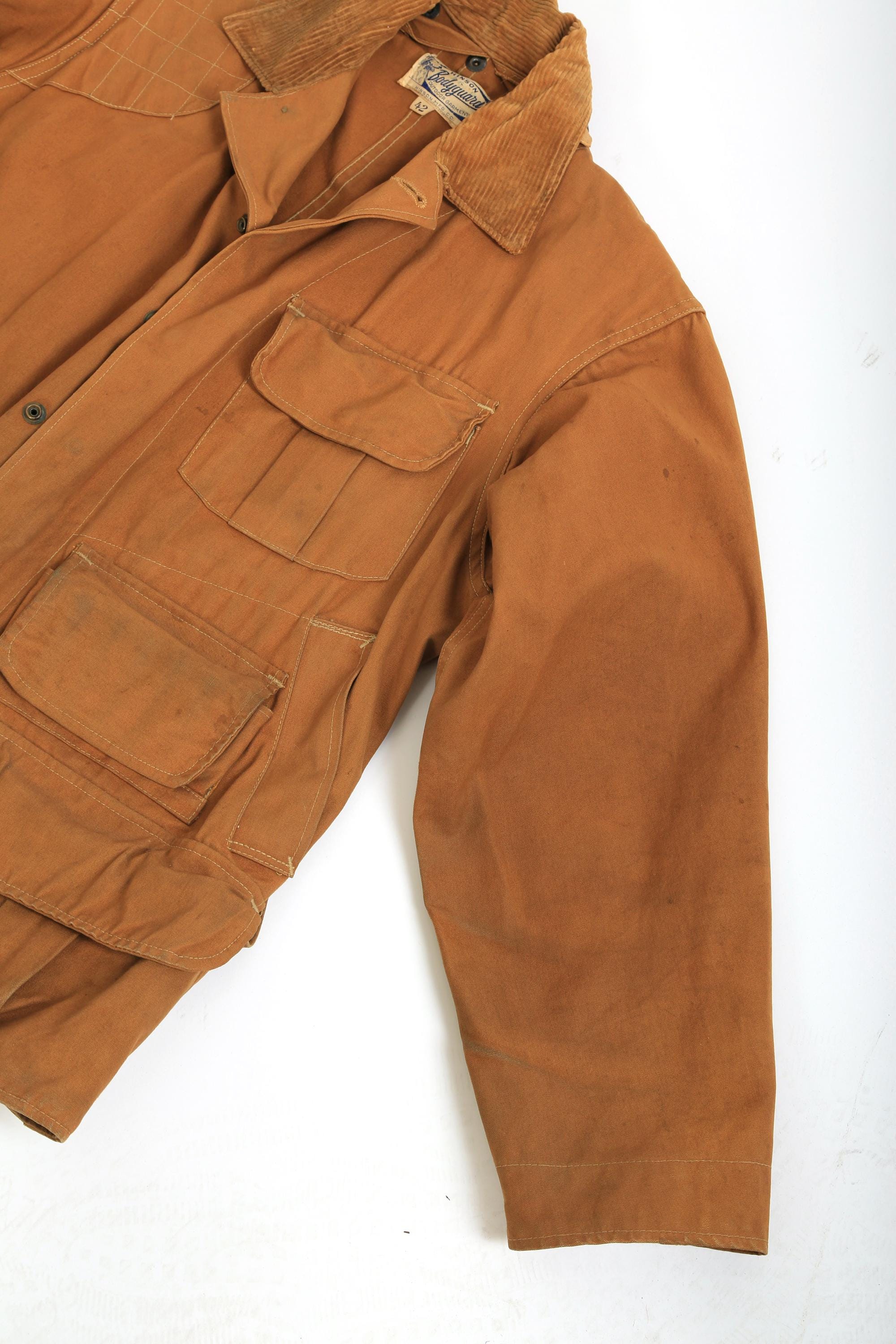 40s Hinson Bodyguard Canvas Hunting Jacket - Etsy