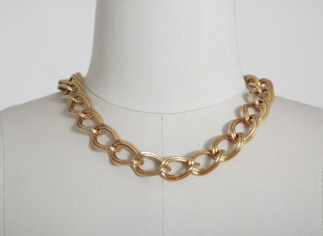【VINTAGE HOLLYWOOD】Vintage Antique Chain Necklace il_1080xN.3558019539_iqhu.jpg