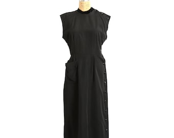 abito nero anni '40