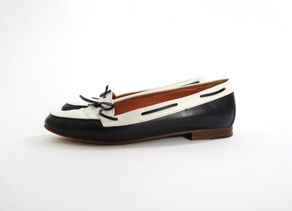 Vintage 80s 90s Ralph Lauren loafers flats Made i… - image 7