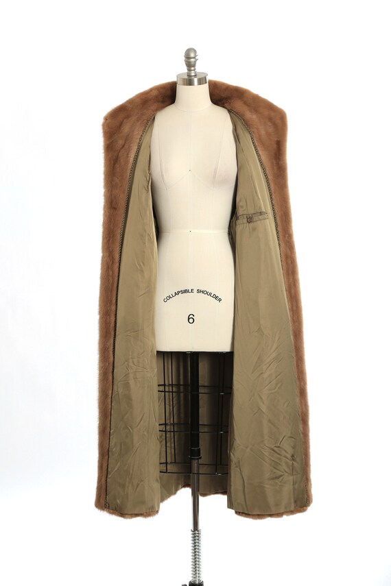 Autumn haze luxury mink fur coat |  Vintage 50s L… - image 10