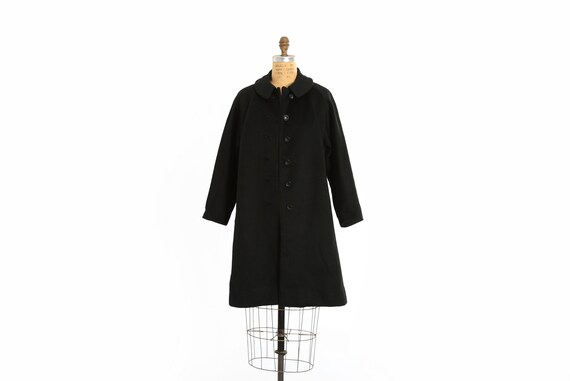 Betty Rose mohair coat | Vintage 50s black mohair… - image 3