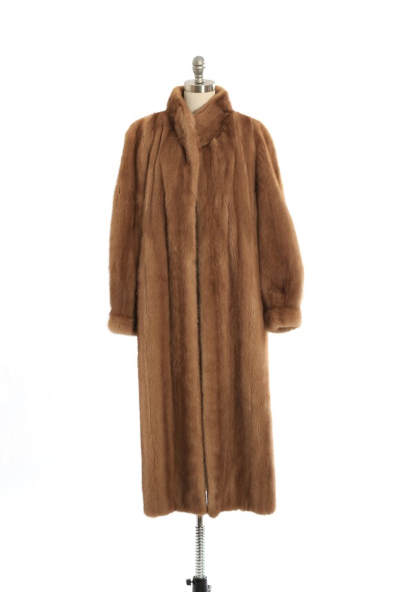 Autumn haze luxury mink fur coat |  Vintage 50s L… - image 3
