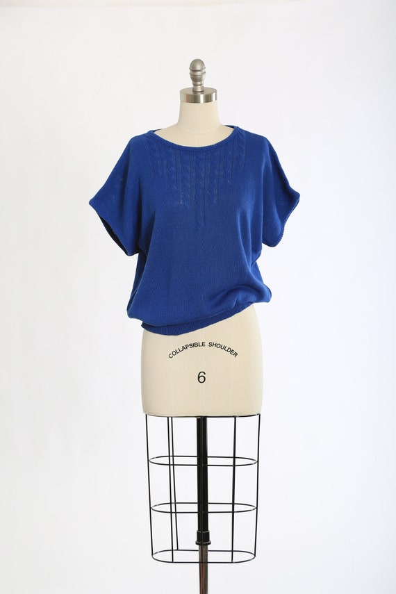 80s vintage knit sweater Gem