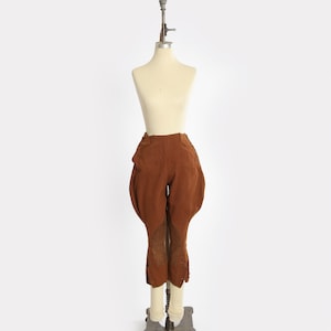 glamb　Fred check jodhpurs-(GB0418-P08) Vintage Black Jodhpur Riding Breech With Flare Leg and Foot