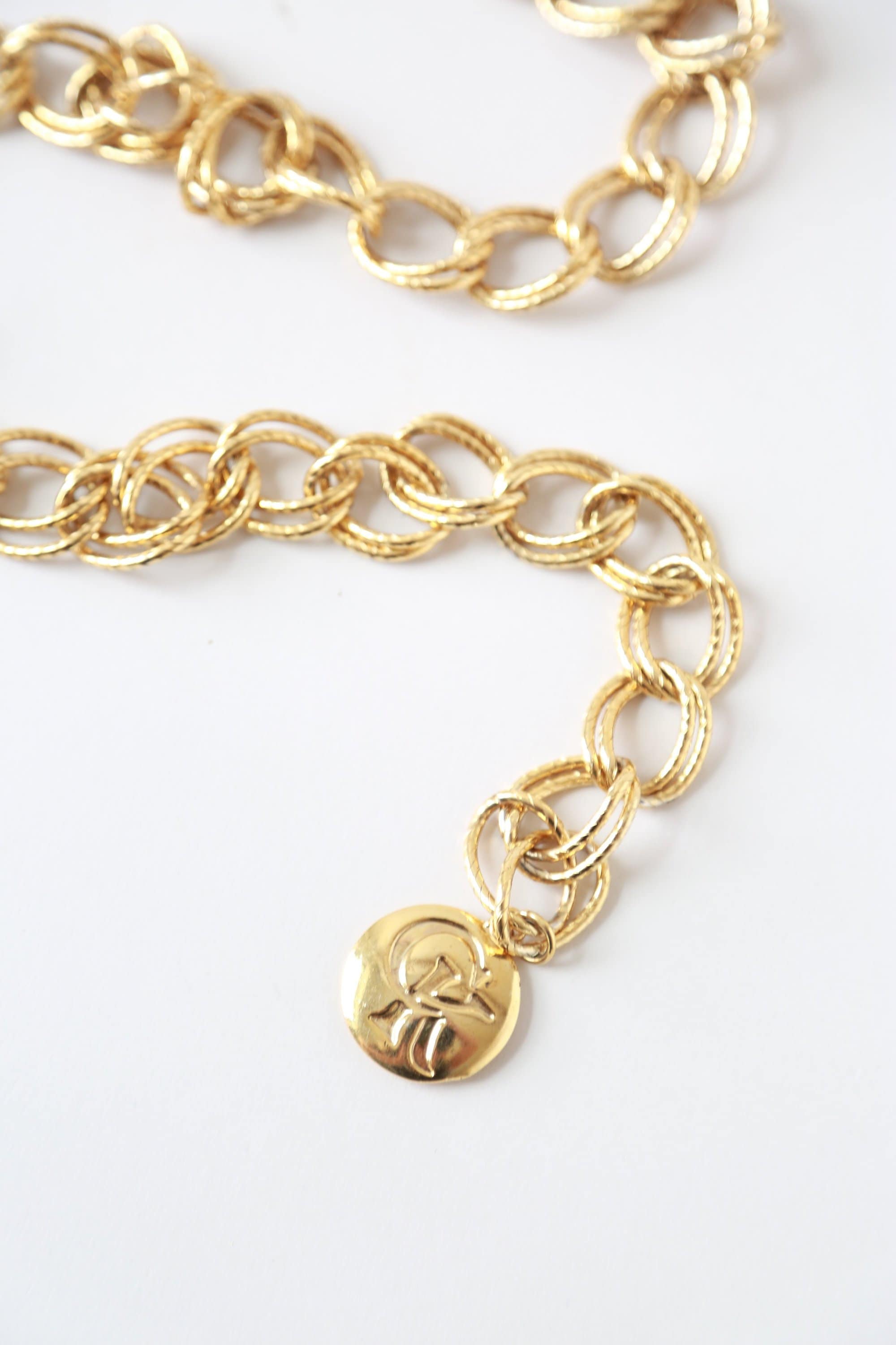 calvin klein belt gold