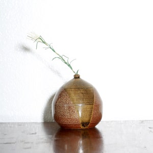Vintage Mid century modern signed studio art Weedpot Vase
