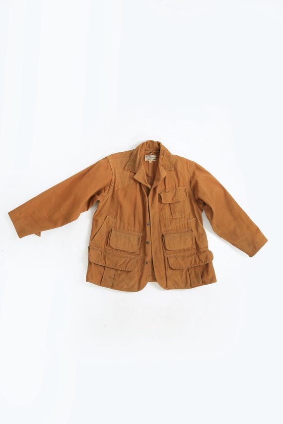 40s Hinson Bodyguard Canvas Hunting Jacket - Etsy