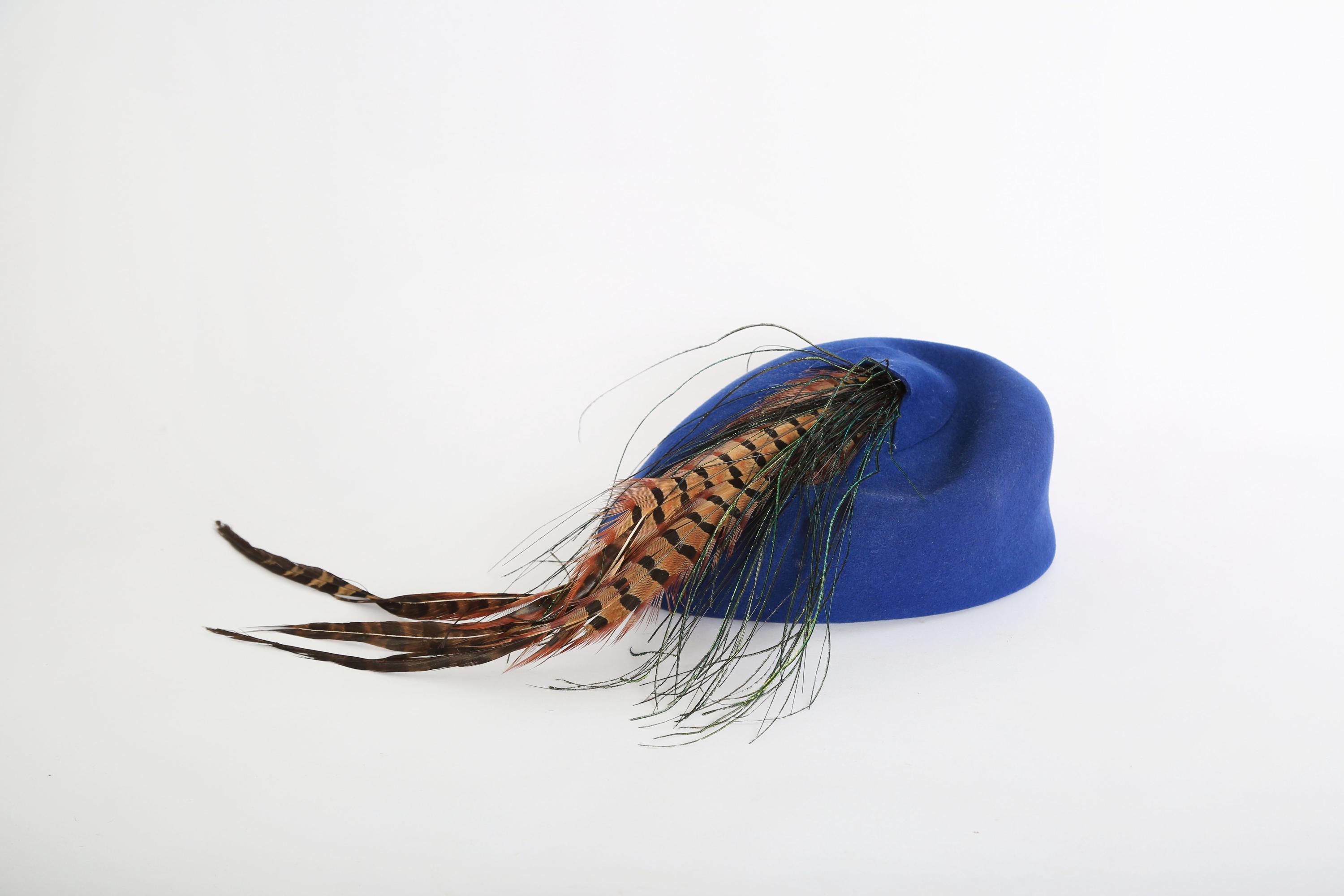 1940s Feather Hat - Etsy