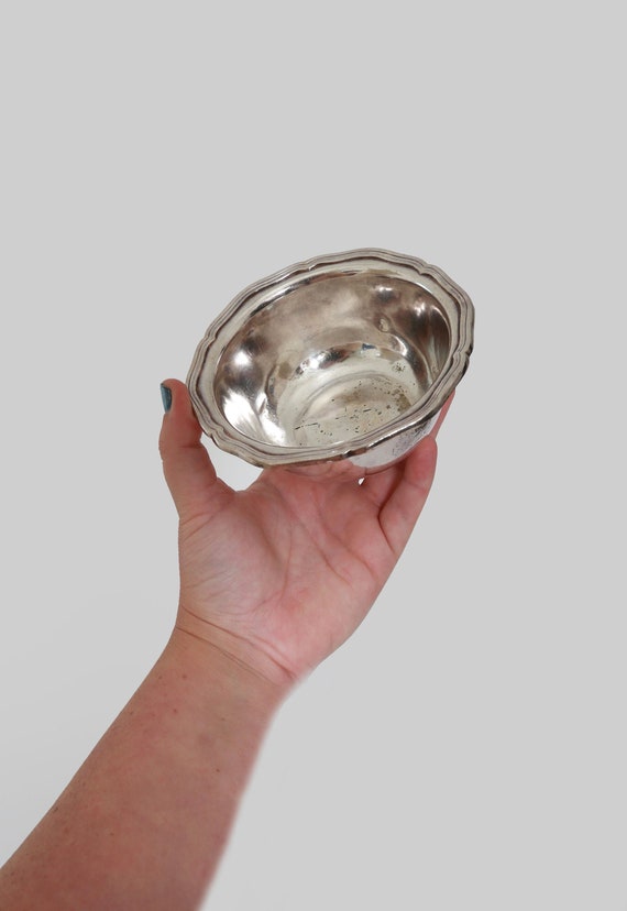 アンティーク ヴィンテージ ウィルケンズ シルバー ボウル |ホテル