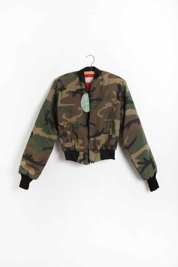 Came bomber jacket | Vintage 80s deadstock youth w