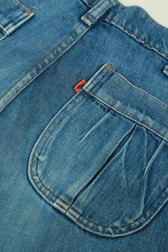 Levis cut off jeans | Vintage 70s orange tab Levi… - image 7