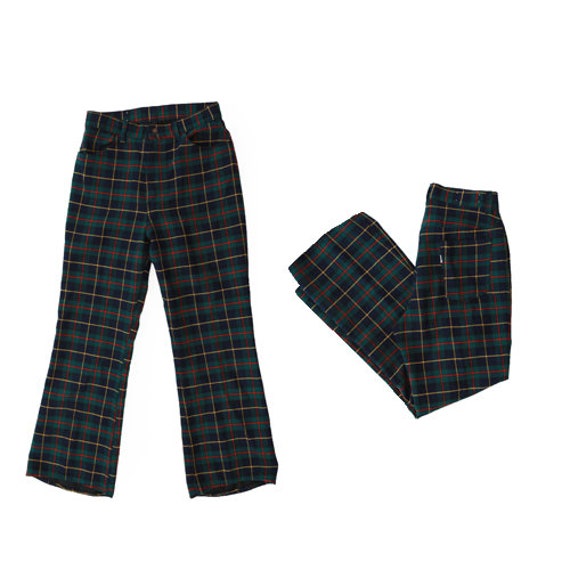 Vintage 70s BIG E Levis Plaid pants | Levis' for G