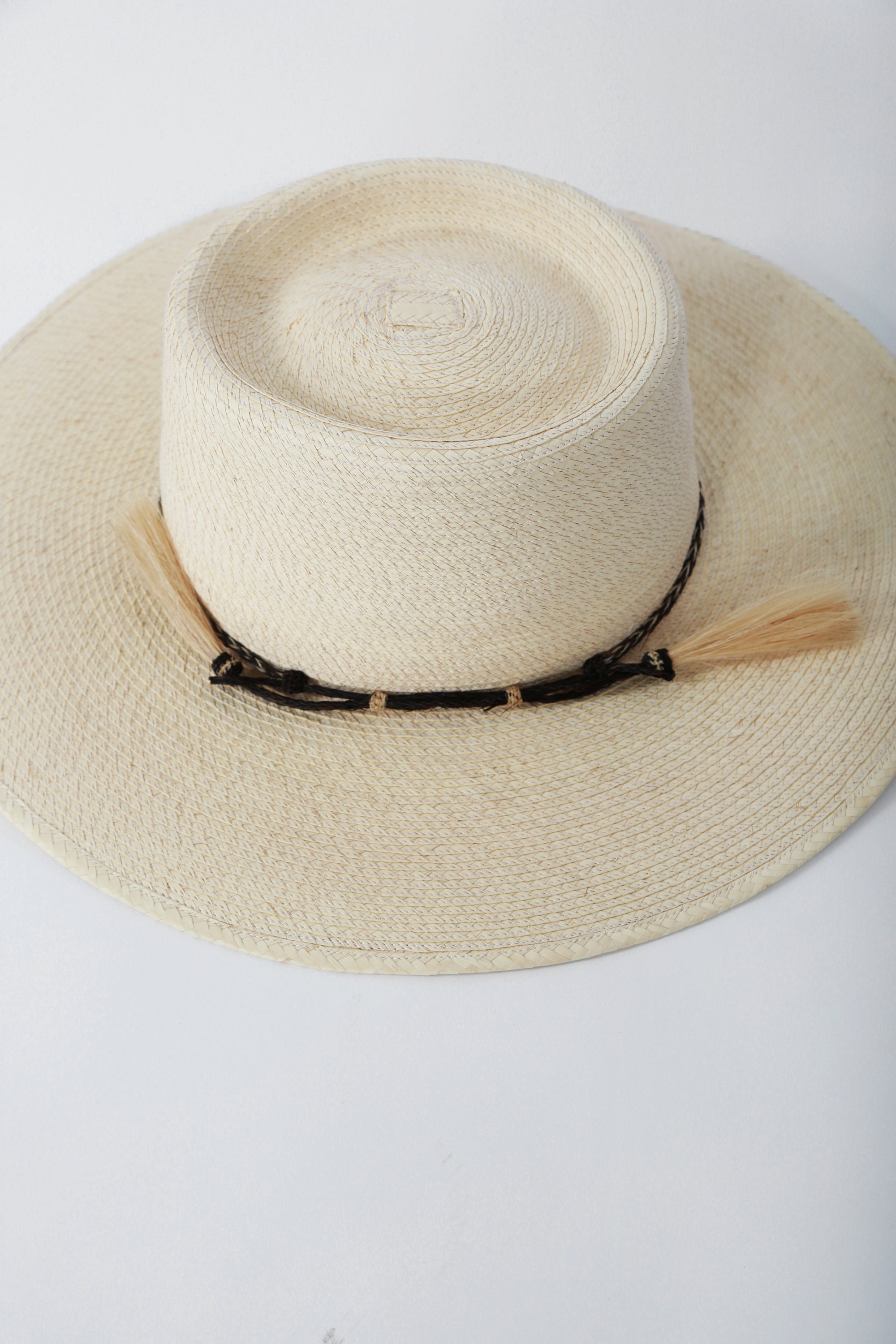 Accesorios Sombreros y gorras Sombreros gorras y viseras Gorros para el sol Vintage Sun Body palm leaf telescope sombrero 7 1/4 