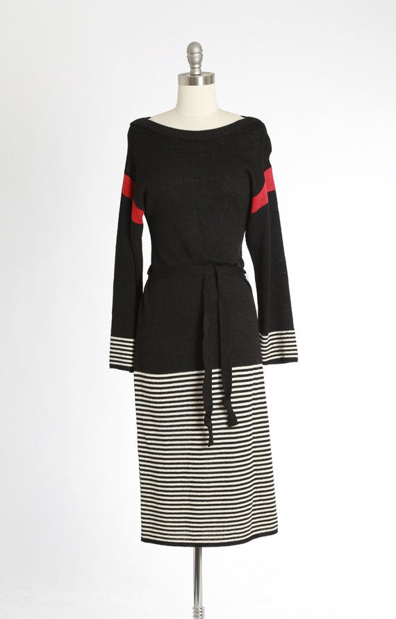 Oscar de la Renta knit dress | Vintage 70s Oscar … - image 3