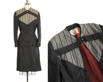 40s Lilli Ann suit | Vintage 1940s Lilli Ann wool skirt suit