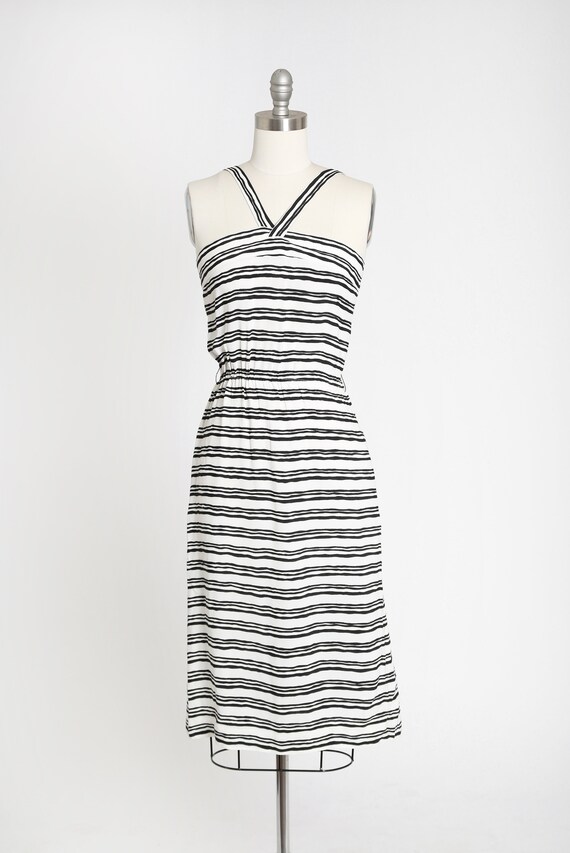 Vintage 90s striped halter top Dress - image 4