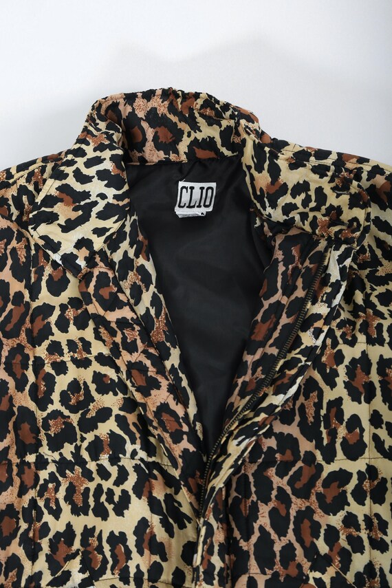 90s oversized leopard print jacket | Vintage 1990… - image 3
