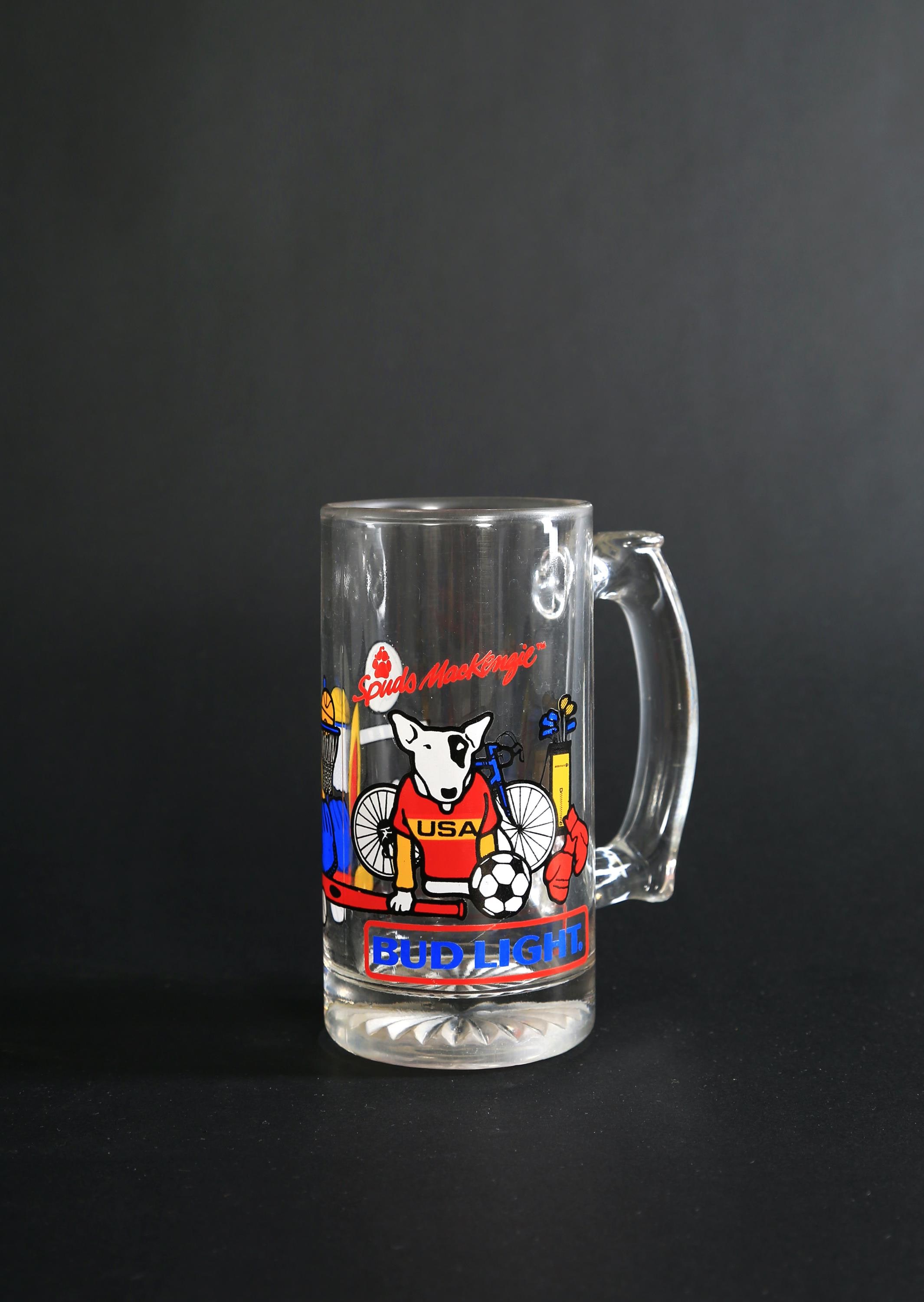 Budweiser Red Light Glass - Etsy Canada