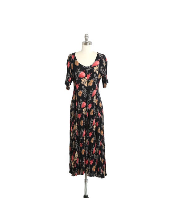 fallen leaves maxi dress Fallen Leaves Maxi Dress – miniesboutique