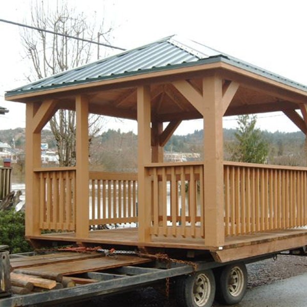 To Gaze-a gazebo that is portable built to order