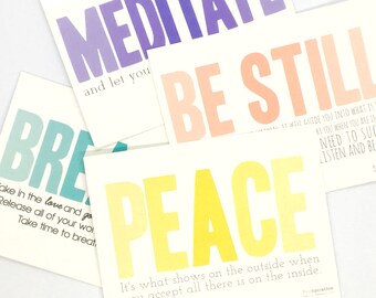 Calm: Postcard Variety Pack