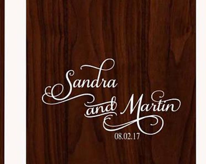 Custom Cornhole Boards Decal for Wedding Games Decor | Corn hole Board DIY Sign Making | Personalized Name