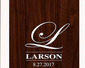 Custom Cornhole Boards Decal for Wedding Games Decor | Corn hole Board DIY Sign Making | Personalized Name