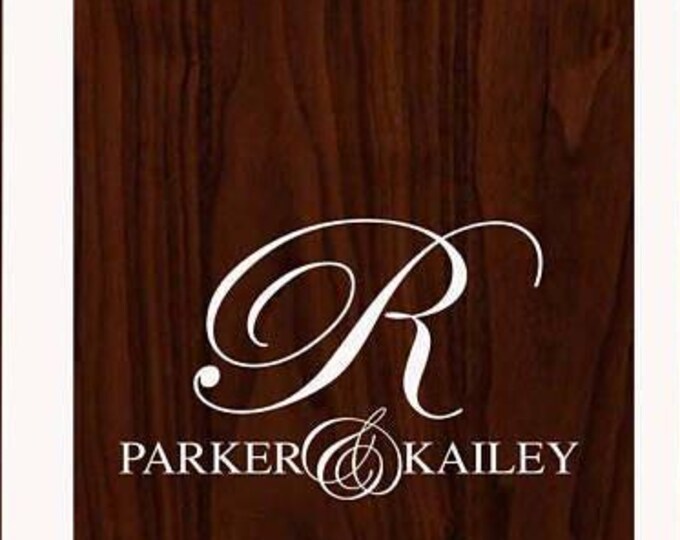 Custom Cornhole Boards Decal for Wedding Games Decor | Corn hole Board DIY Sign Making | Personalized Name