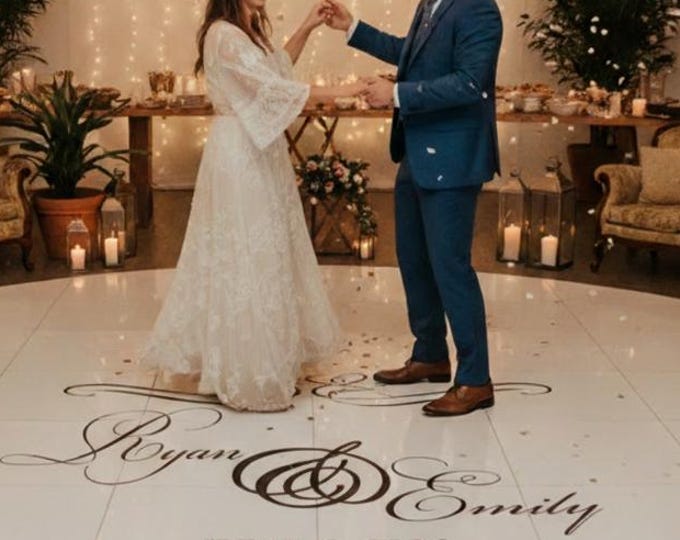 Classic Theme Custom Wedding Decor | Vinyl Sign Decal