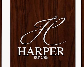 Custom Cornhole Boards Decal for Wedding Games Decor | Corn hole Board DIY Sign Making | Personalized Name | Contemporary Wedding Games