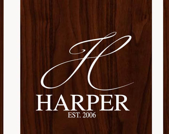 Custom Cornhole Boards Decal for Wedding Games Decor | Corn hole Board DIY Sign Making | Personalized Name | Contemporary Wedding Games