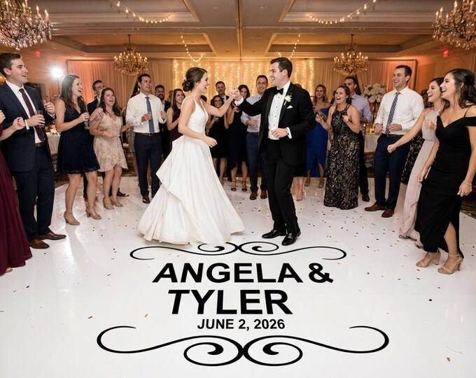 Custom Dance Floor Decal