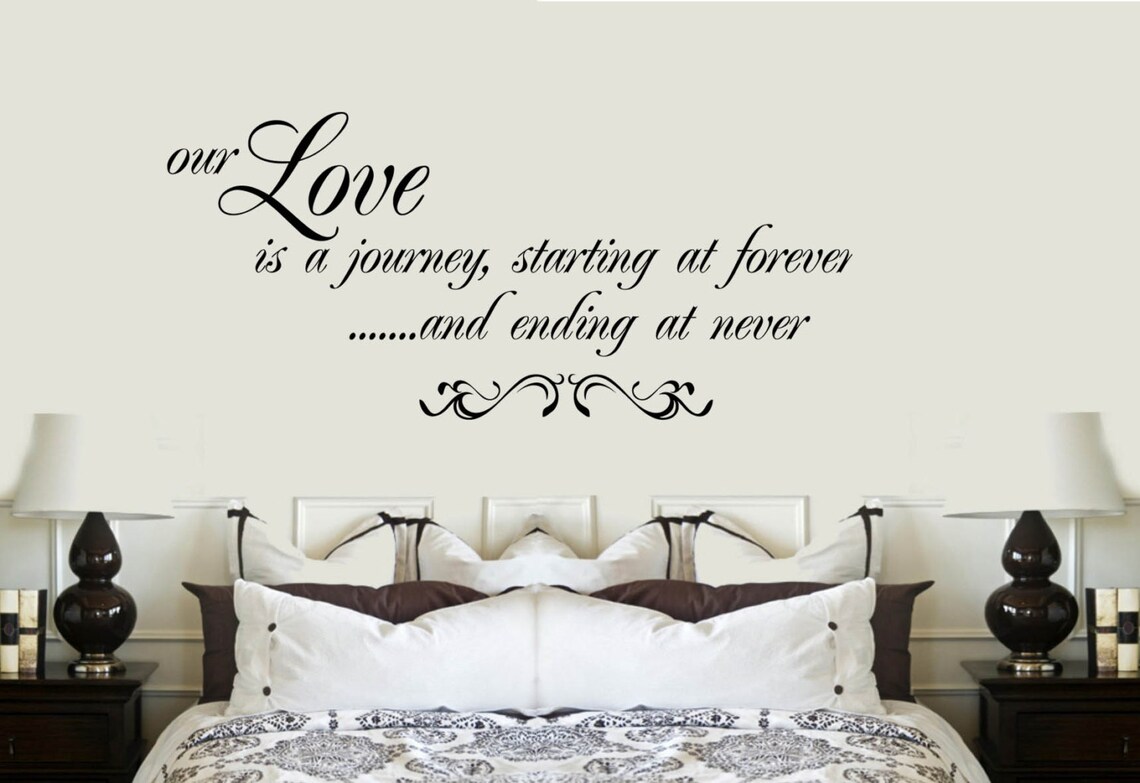 LOVE is a journey starting at FOREVER and ending at never Etsy
