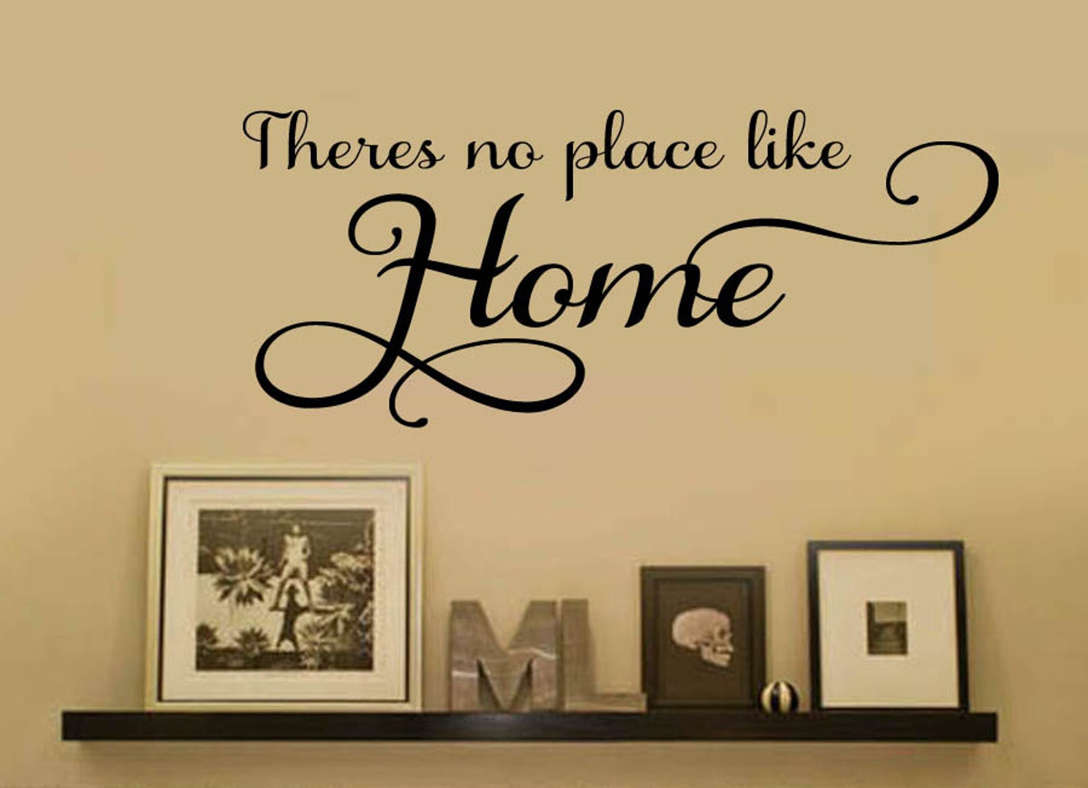 There's No Place Like Home Family Vinyl Wall Decal Wall Etsy
