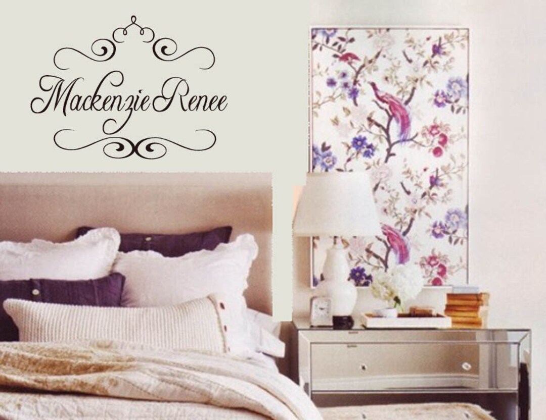 Nursery Decal / Baby Room Decal / Kids Decal / Kid's Name Etsy