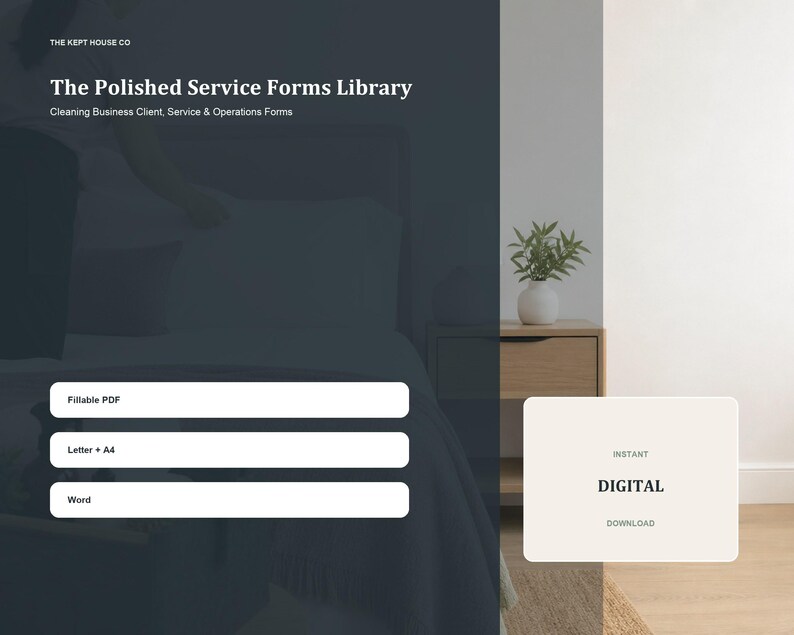 Cleaning Business Forms | Intake, Estimate, Checklist & Invoice - Etsy UK
