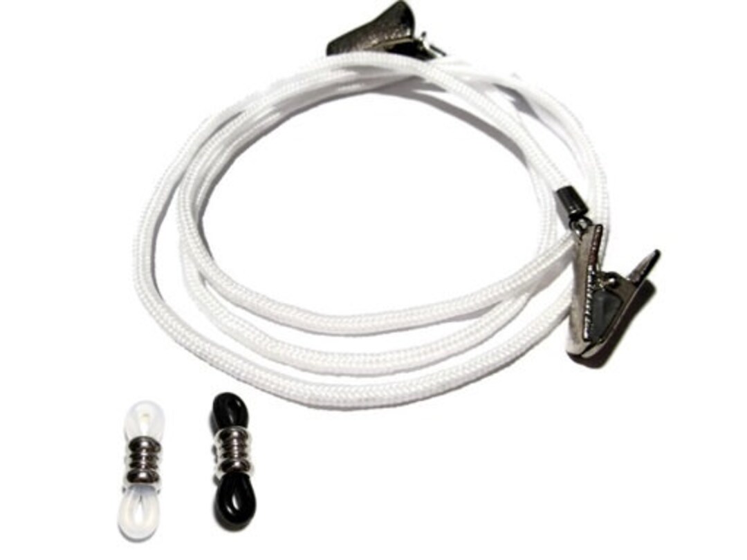 White Paracord Eyeglass Holder Pick Your Eyeglass Pieces & Etsy