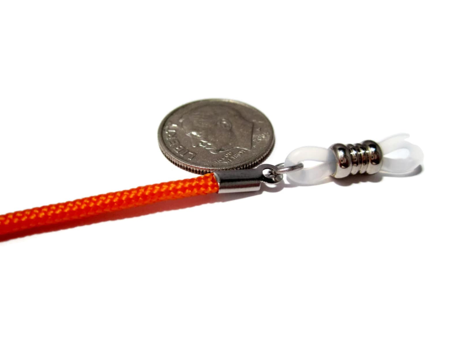 Orange Paracord Eyeglass Holder Cord Pick Your Eyeglass Etsy