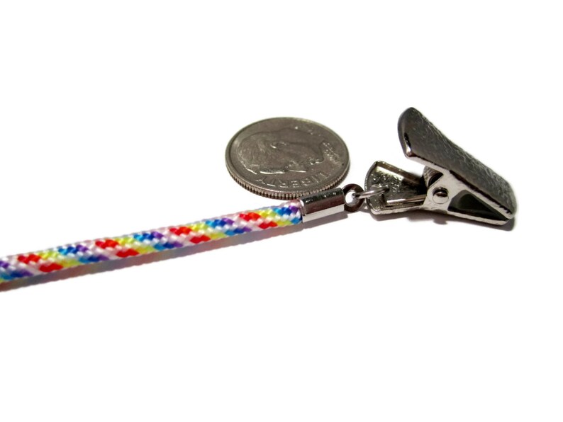 Rainbow Paracord Eyeglass Cord Pick You Eyeglass Grips Pick Etsy