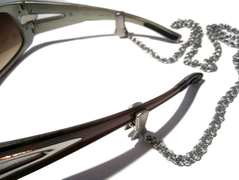 Double Loop Chain Clip Eyeglass Holder Clip Holder for Etsy