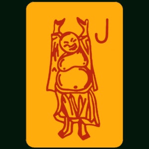 Mah Jongg Jong Mahjong 10 Joker Stickers - Set #900 ** Free Shipping **