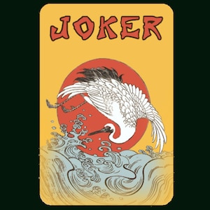 Mah Jongg Jong Mahjong 10 Joker Stickers Dragon - Set #024 ** Free Shipping **
