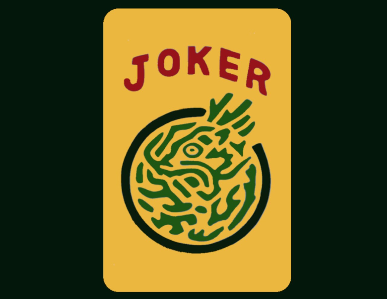 Mah Jongg Jong Mahjong 10 Joker Stickers Dragon Set 950 Free Shipping Etsy