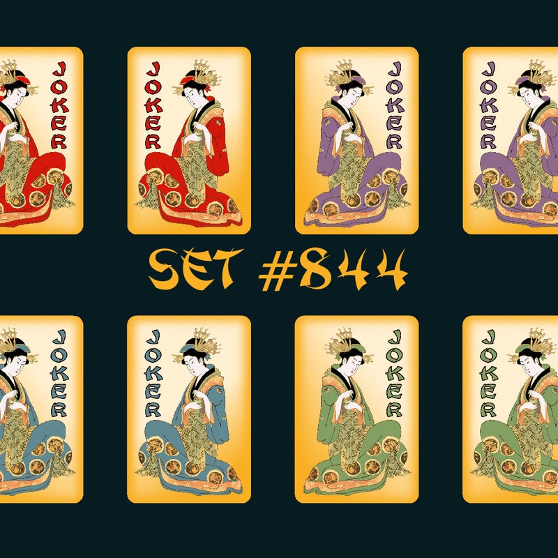 Mah Jong Tile Joker Stickers - Etsy