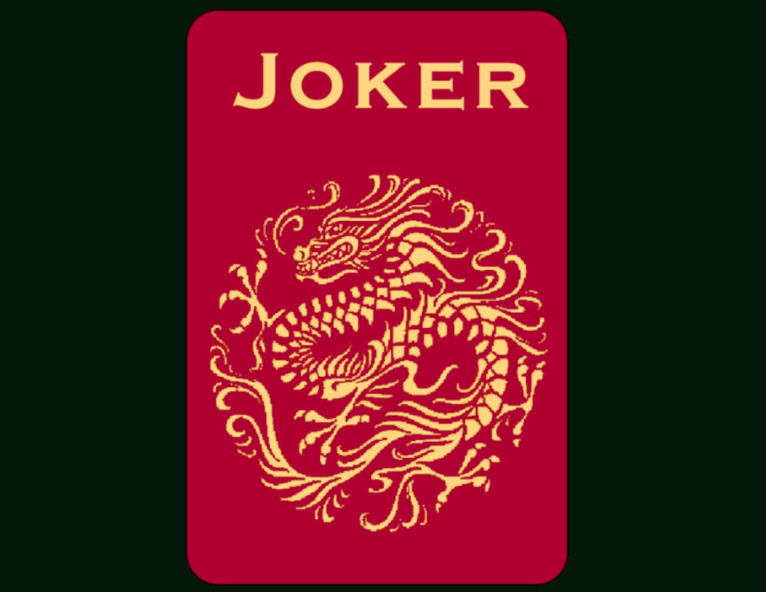 Mah Jongg Jong Mahjong 10 Joker Stickers Dragon Set 800 Free Shipping Etsy
