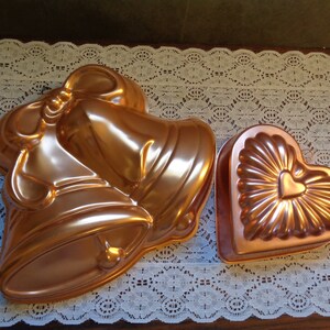Jello Molds - Set of 2 -Christmas Bell/Heart