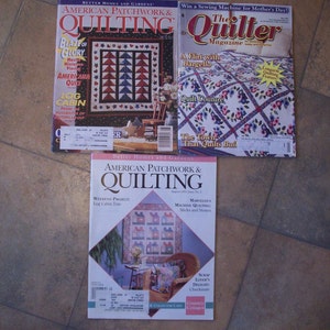 American Patchwork  and Quilting Magazines